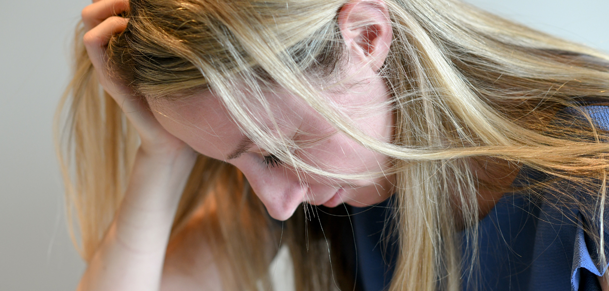 Woman with Headache