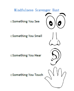 Mindfullness Scavenger Hunt